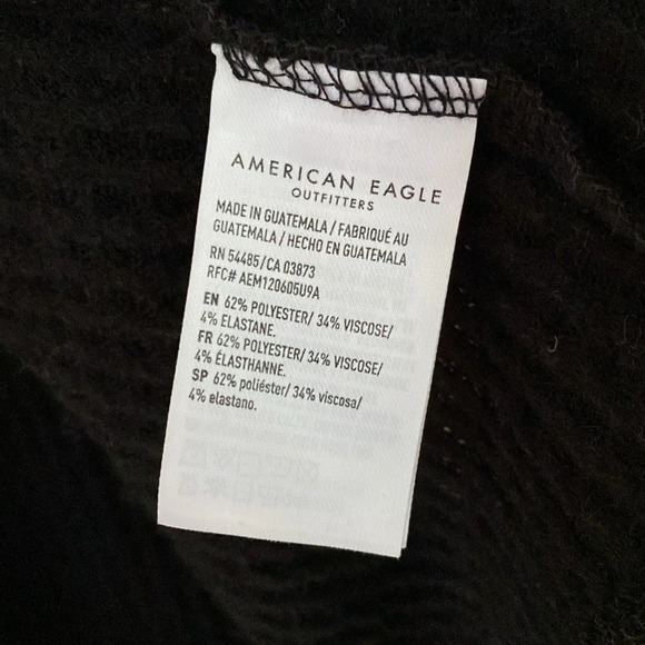 AEO Soft and‎ Sexy Oversized Waffle Knit Hooded Cardigan Comfy Cozy Size Small - Picture 5 of 8